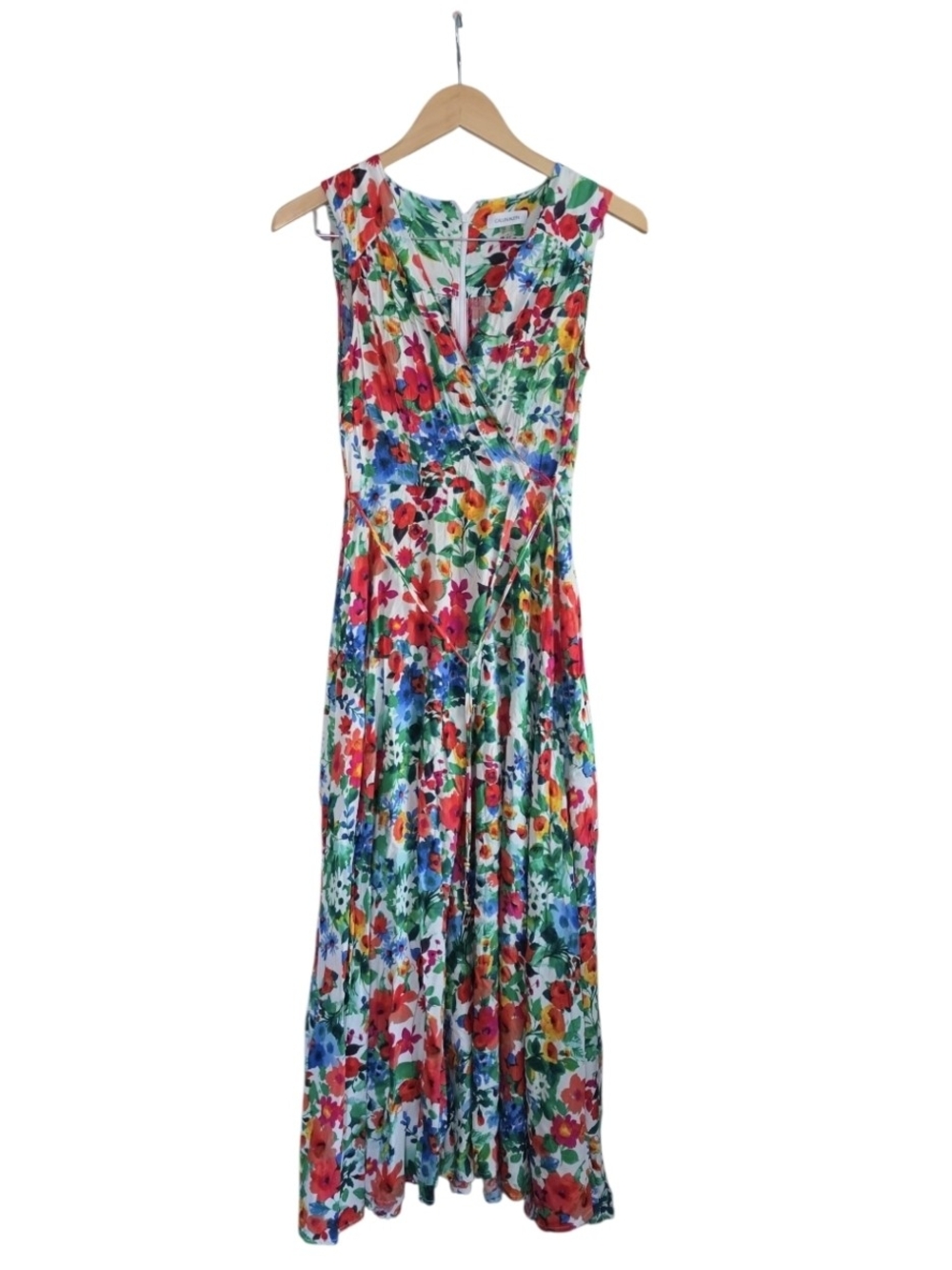 Calvin Klein Multicolor Floral Midi Dress - Picture 9 of 9